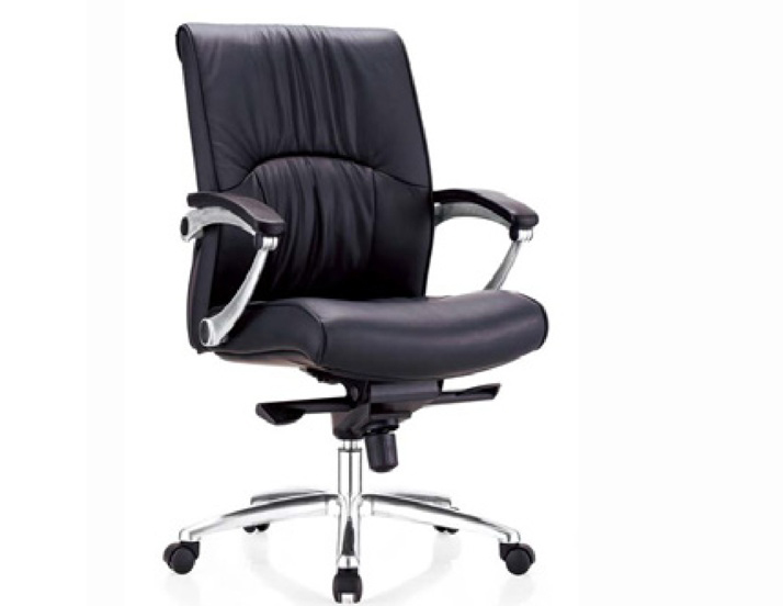 中背办公椅（超纤皮）